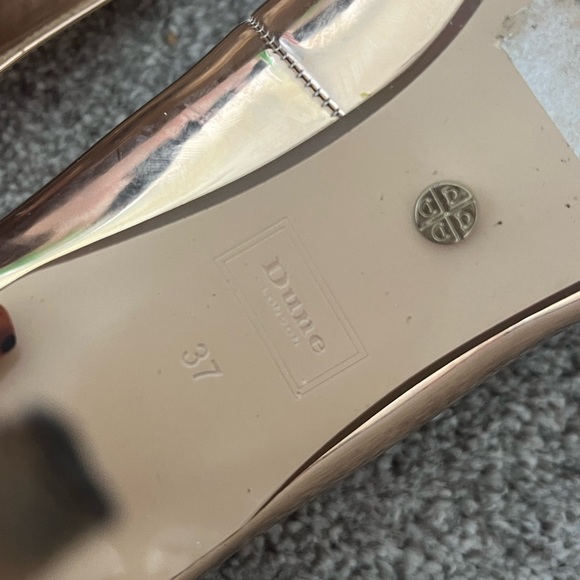 Rose gold Dune heels size 4 - Picture 5 of 7